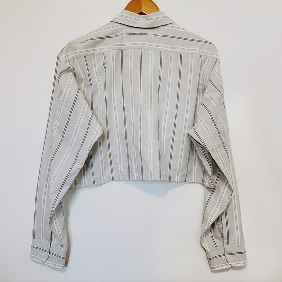 Matching Dog Bandana + Crop Top Button Down Set - Picture 5 of 7